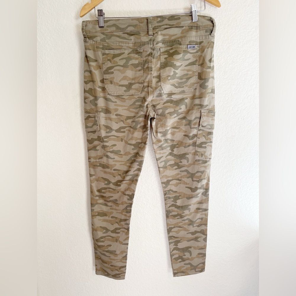 Joe's Jeans - Womens Mid Rise Utility cargo Skinny Jeans - Olive Camo 30 - Picture 5 of 8